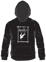 Amebix Crow Kapuzenpullover, schwarz