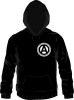 Animal Antifa Feminist Kapuzenpullover, schwarz
