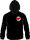 Antifa Pocketprint Kapuzenpullover, schwarz