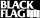 Black Flag – Logo Kapuzenpullover, schwarz l