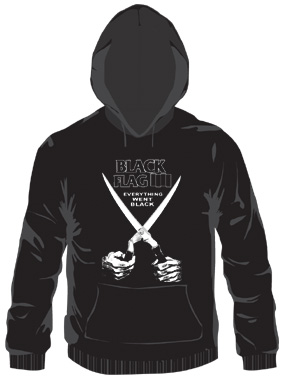 Black Flag – Everything went Black Kapuzenpullover, schwarz m