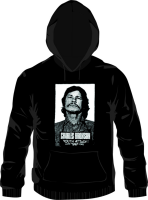 Charles Bronson Kapuzenpullover, schwarz