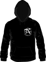 Crass – Anti War Pocketprint Kapuzenpullover, schwarz