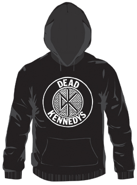 Dead Kennedys Kapuzenpullover, schwarz