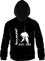 Discharge – Never Again Kapuzenpullover, schwarz