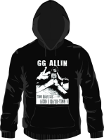 GG Allin – You hate me Kapuzenpullover, schwarz m