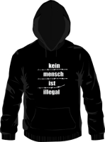 Kein Mensch ist illegal – Stacheldraht...