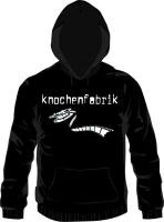 Knochenfabrik – Filmriss Kapuzenpullover, schwarz