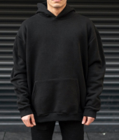 Punktoo – Tape Kapuzenpullover, schwarz m