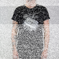 Punktoo – Tape Kapuzenpullover, schwarz m