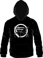 Refugees Welcome Kapuzenpullover, schwarz