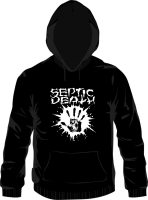 Septic Death Kapuzenpullover, schwarz