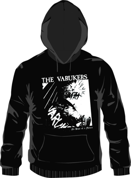 Varukers Kapuzenpullover, schwarz