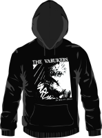 Varukers Kapuzenpullover, schwarz