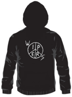 Wipers – Logo Kapuzenpullover, schwarz l