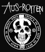 Aus-Rotten – Left to buy Kapuzen-Zipper, schwarz 2xl