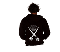 Black Flag – Schere Pocketprint Kapuzen-Zipper,...