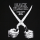 Black Flag – Logo Pocketprint Kapuzen-Zipper, schwarz