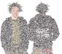 Chaos Z – Abmarsch Kapuzen-Zipper, schwarz xl