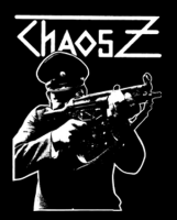 Chaos Z – Cop Kapuzen-Zipper, schwarz