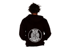 Dead Kennedys Kapuzen-Zipper, schwarz