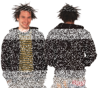 Sea Punks Solishirt Kapuzen-Zipper, schwarz m