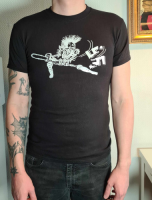 Smash Fascism Kapuzen-Zipper, schwarz