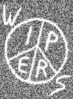 Wipers – Logo Kapuzen-Zipper, schwarz m