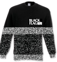 Black Flag – Logo Pocketprint Sweatshirt, schwarz l