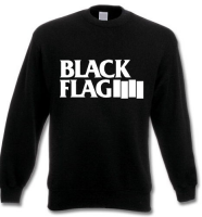 Black Flag – Logo Sweatshirt, schwarz