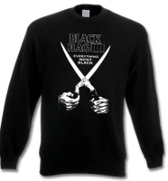 Black Flag – Everything went Black Sweatshirt, schwarz