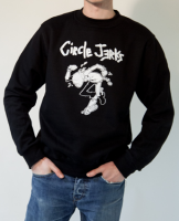 Circle Jerks Sweatshirt, schwarz