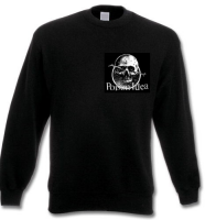 Poison Idea – Skull Pocketprint Sweatshirt, schwarz
