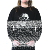 Poison Idea – Skull Sweatshirt, schwarz l