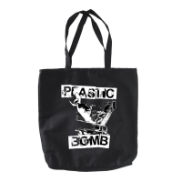 # Plastic Bomb Abo und Stoffbeutel Soli-Abo (25.-),ab nächster Ausgabe,für 4 Ausgaben,Schwarz