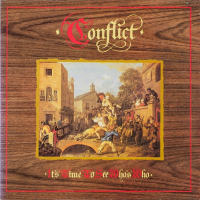 Conflict - Its time to see whos who col. Lp
