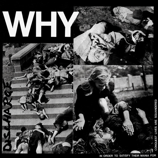 Discharge - Why col. Lp