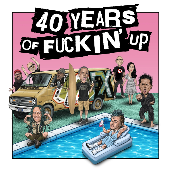 NOFX - 40 Years of Fuckin Up (pink) Lp